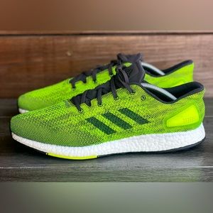 Adidas Pure Boost DPR ~ Solar Yellow  Running Shoes ~ BY8857 Mens Sz. 10.5